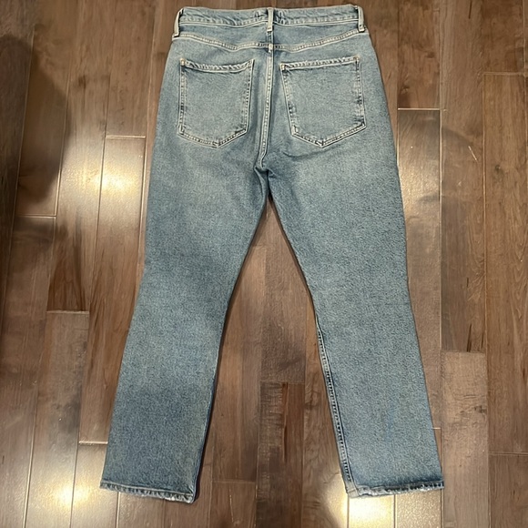 Agolde Riley High Rise Crop - Picture 3 of 3